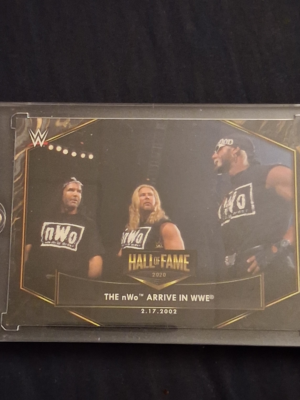 2021 Topps WWE Hall of Fame Tribute #HOF-15 The nWo Arrive in WWE